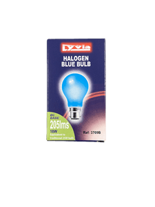 18 Watt Blue BC Halogen GLS Bulb
