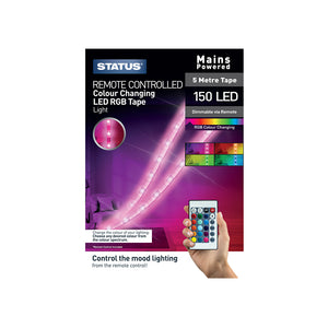 5 Metre Colour Changing LED Tape Kit